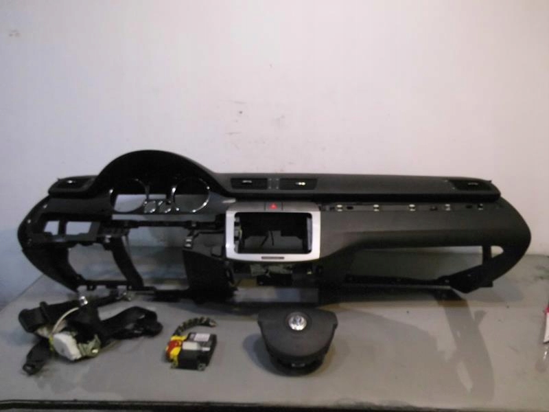 фото №1, Консоль подушка безопасности водителя датчик ремни passat b6