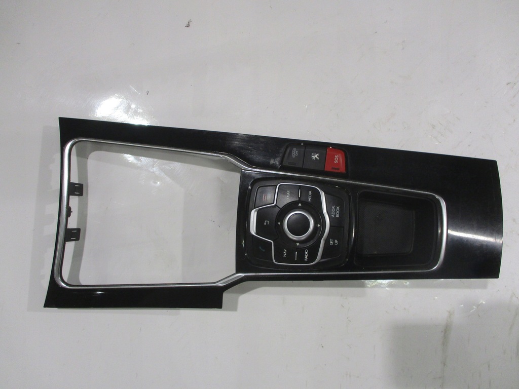 фото №1, Панель переключатель управление радио навигации рамка peugeot 508 9802378577