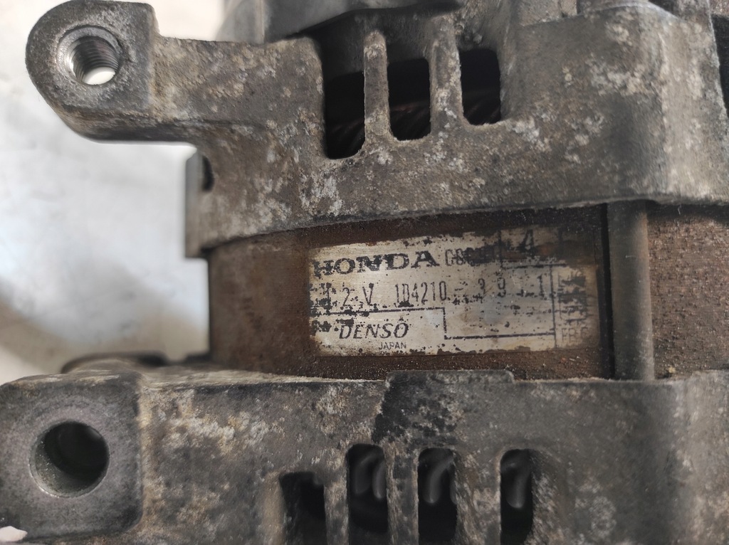 фото №6, Honda accord vii 7 02- 2.2ctdi генератор 104210-3911
