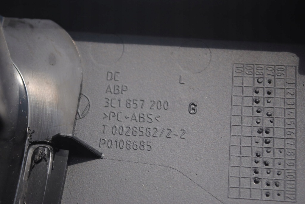 фото №8, Захист панель приладів консолі замка запалювання vw passat b6