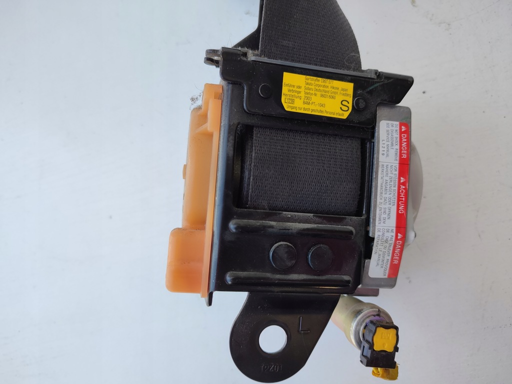 фото №4, Pas безопасности левый перед subaru impreza ii lift gd kombi 03-06 europa