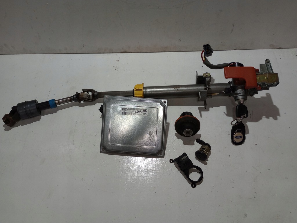 фото №1, Ford ka 1,3 замок запалювання бортовий комп'ютер вкладиші