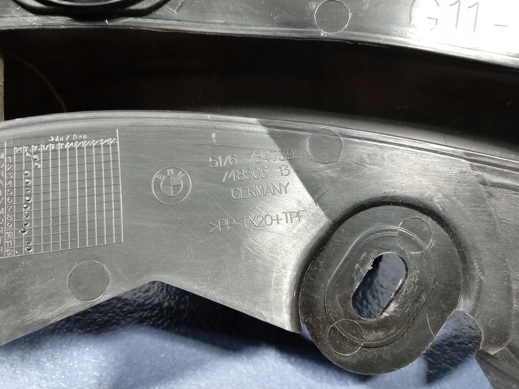 фото №5, Bmw 7 g11 g12 прокладка жабо левая 7347395