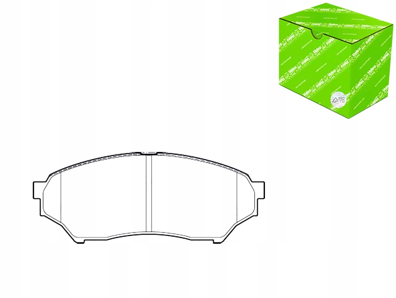 фото №1, Тормозные колодки тормозные mitsubishi pajero pinin 99- valeo