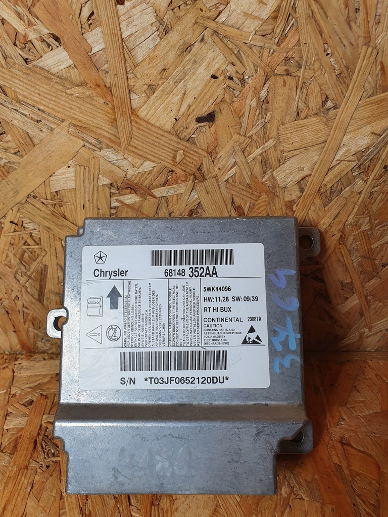 фото №6, Chrysler voyager модуль / датчик подушка безопасности