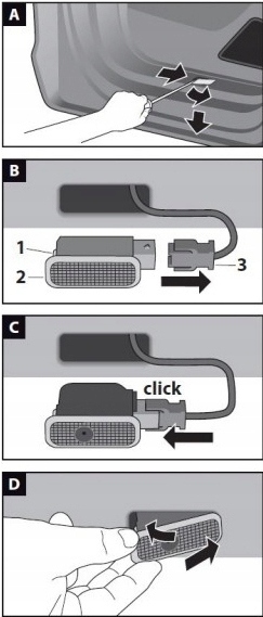 фото №6, Logo led фонари дверь x2 mazda 6 2003-2013 проектор