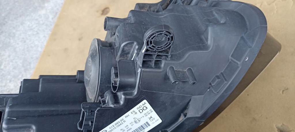 фото №13, Лампа права renault scenic 4 iv 260100943r 26010 0943 r