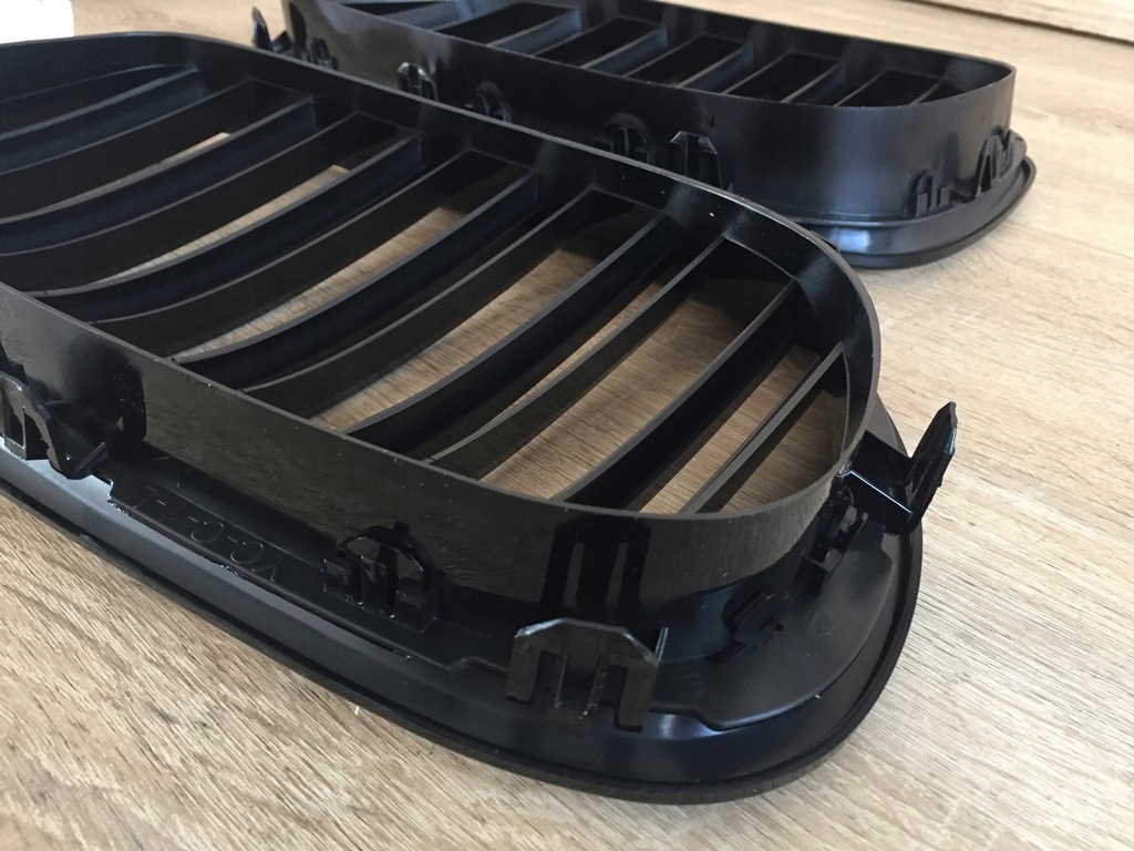 фото №8, Решётки радиатора решётка радиатора ребро чёрный black глянцевый правый левый do bmw serii 7 f01 f02