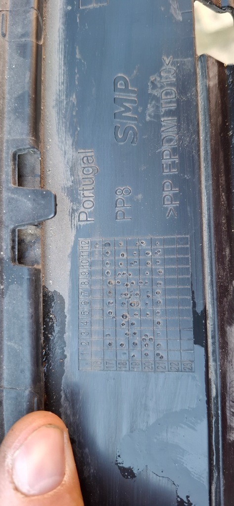 фото №13, Vw t-roc 2017- спойлер накладка бампер перед 2ga805903d