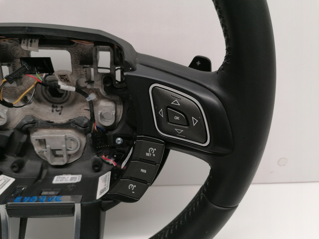 фото №6, Range rover evoque i l538 воздуховод кожаный лепестки переключения 11-18