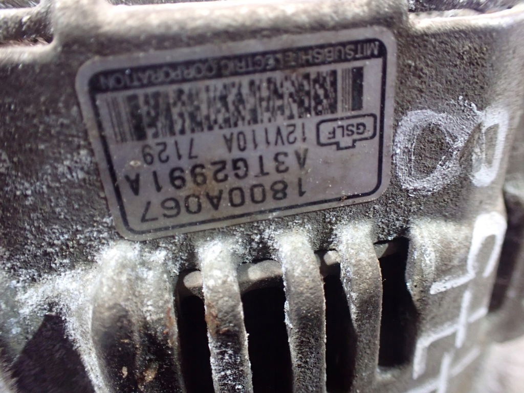 фото №5, Mitsubishi outlander i 01-08 2.0 генератор 110a a3tg2991a