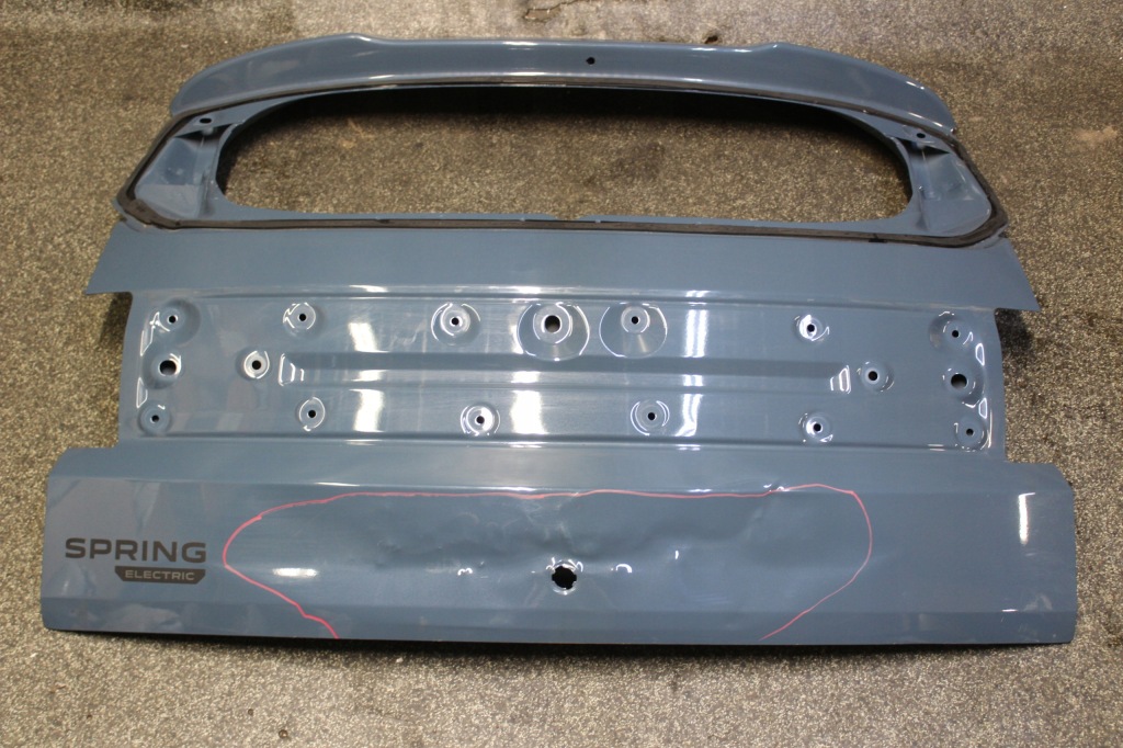 фото №3, Dacia spring крышка багажника задняя задняя задняя