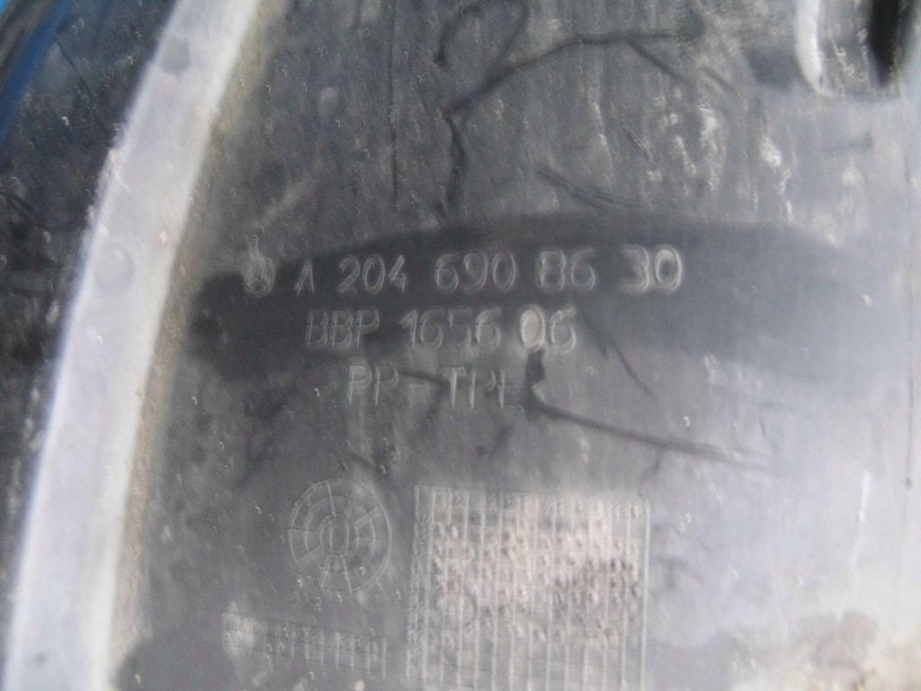 фото №8, Mercedes glk w204 204 подкрылок правое перед передние