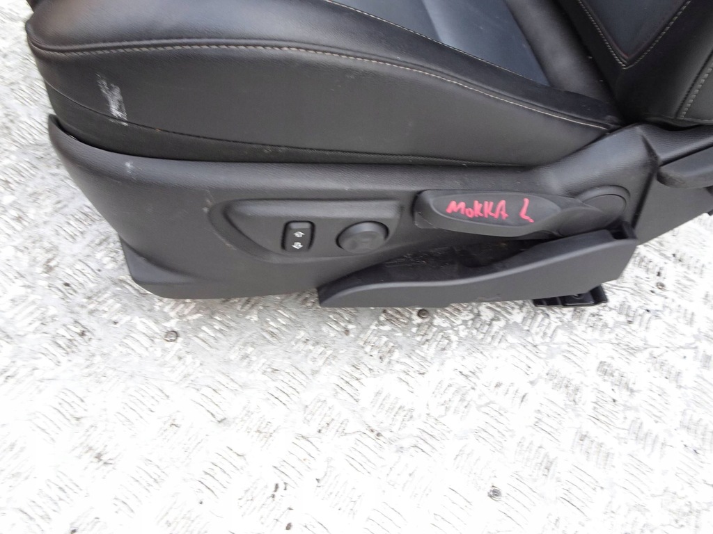 фото №6, Сиденье левый перед кожа opel mokka 12-16 r. anglik