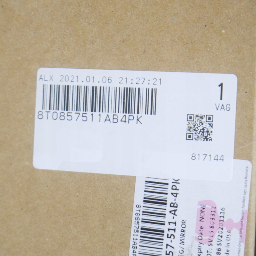 фото №7, Audi a3 8p rear вид interior mirror 8t0857511ab4pk