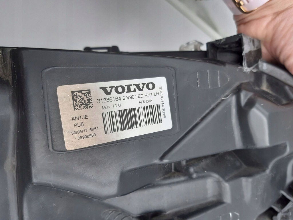фото №12, Фара volvo s90, v90 2016 31386164