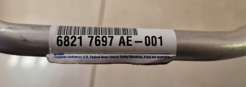 фото №4, Chrysler pacifica 17- 3.6 труба шланг wody egr рідина трубки охолодження nowe