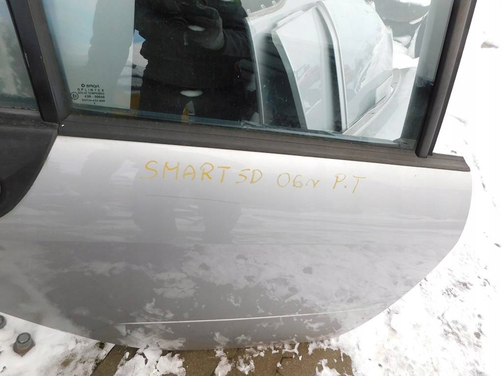 фото №4, Smart forfour i 2006r дверь правый задняя