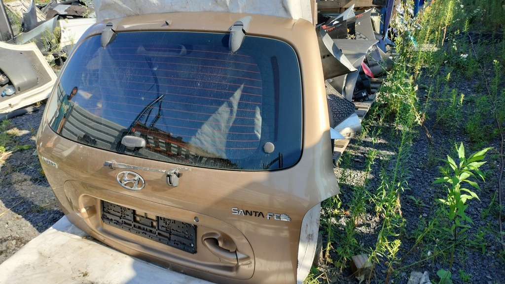 фото №4, Hyundai santa fe i кришка багажника багажника