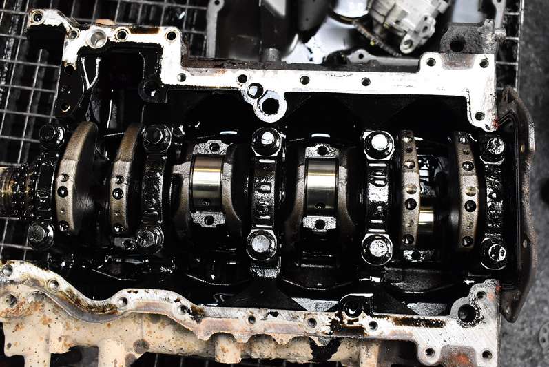 фото №10, Блок dół двигателя wał 1s7q-6011-bb ford transit 5 v 2.0 td 100 km 00-06