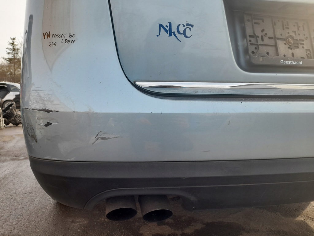 фото №7, Vw passat b6 бампер задняя задний задний lb5m kombi