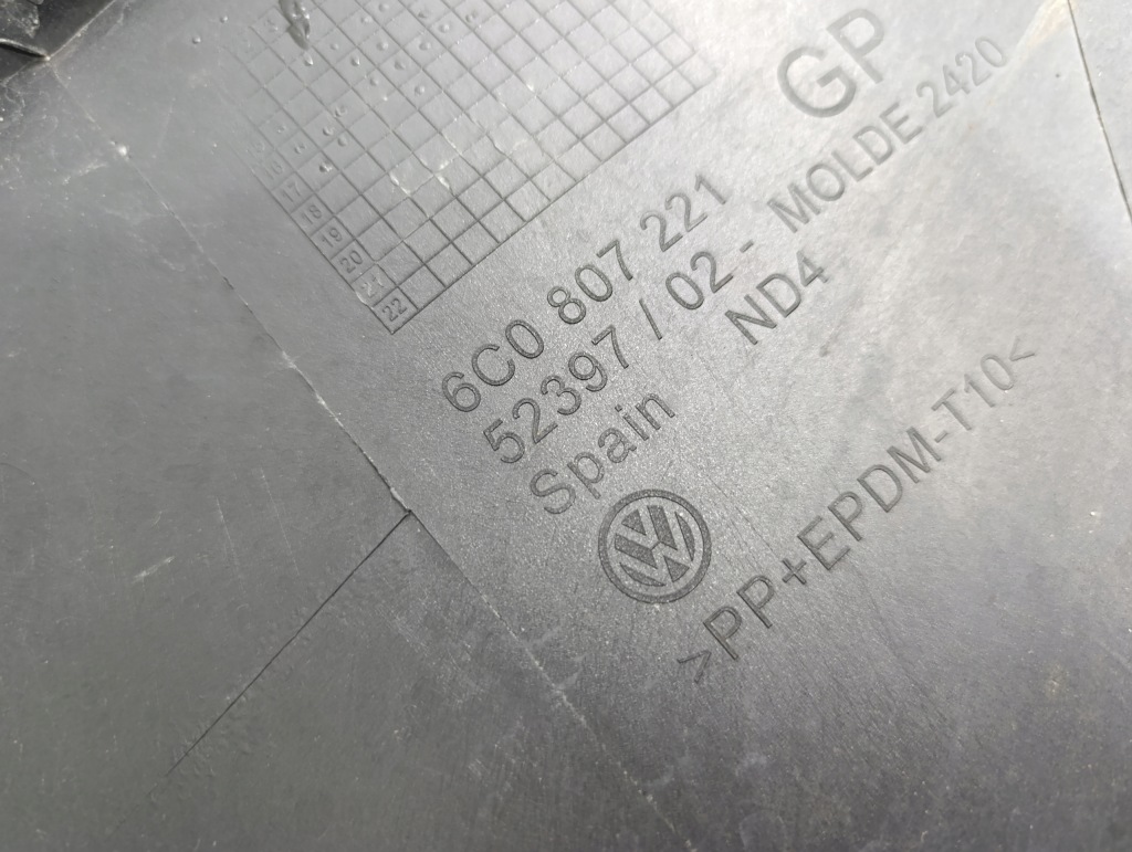 фото №14, Volkswagen vw polo v 5 6c lift бампер перед передний om хороший! 14r-