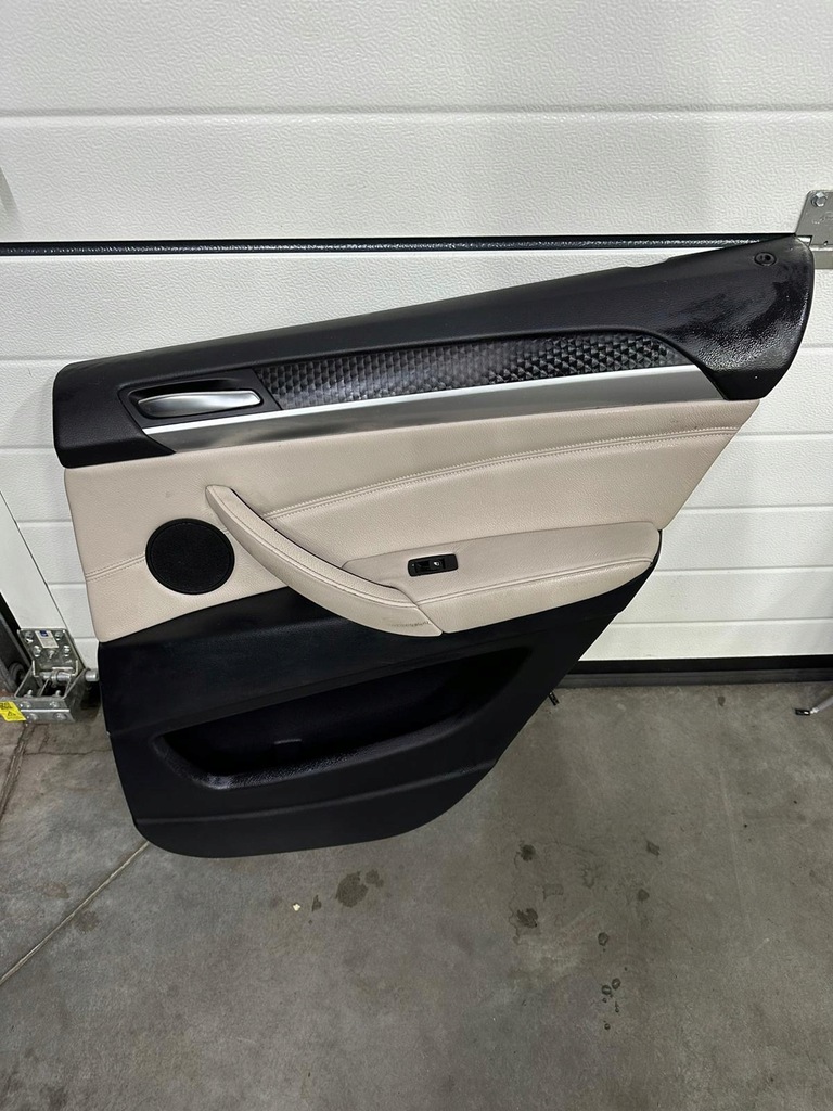 фото №8, Bmw x6 e71 сидіння заднє сидіння водія світлий krem обшивки 14r