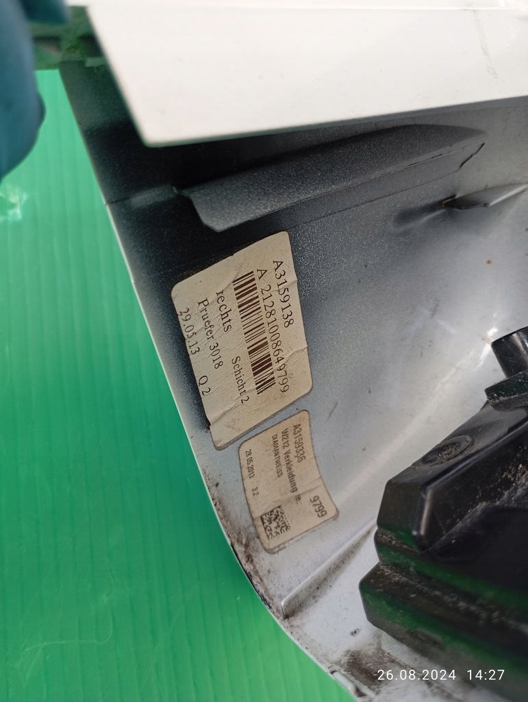 фото №10, Корпус дзеркало права + поворотник mercedes e-klasa w212 a2129067501