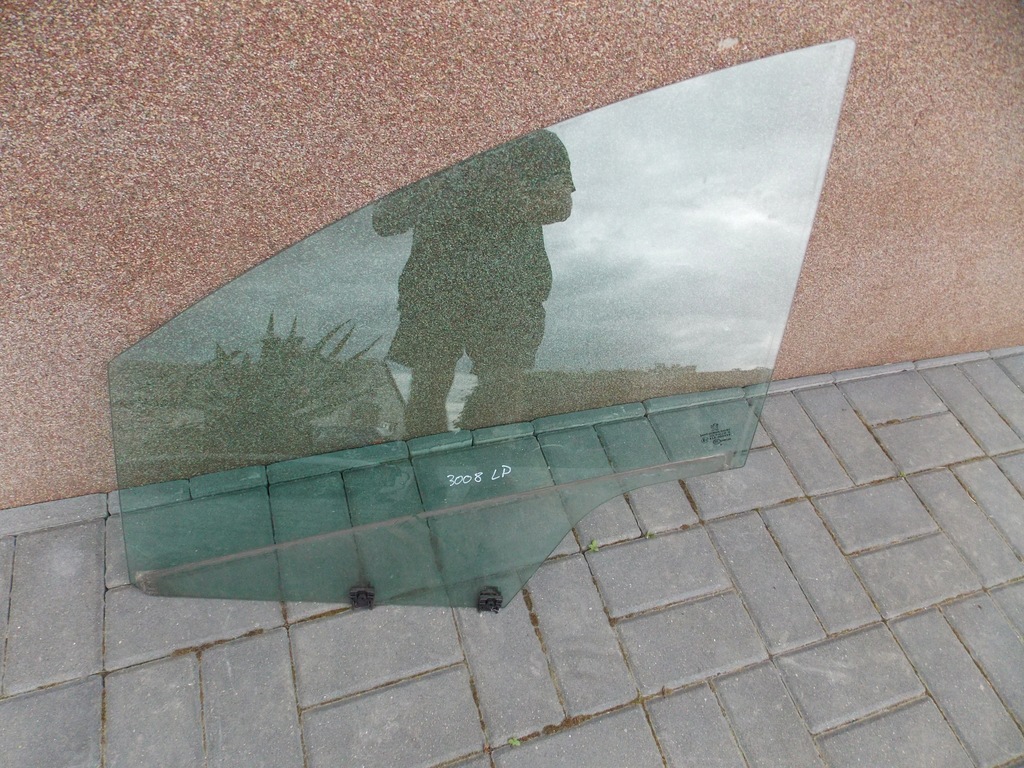 фото №1, Стекло дверь левый перед peugeot 3008 i