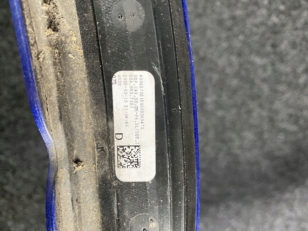 фото №6, Audi q5 80a молдинг крила права перед передня 80a853718j