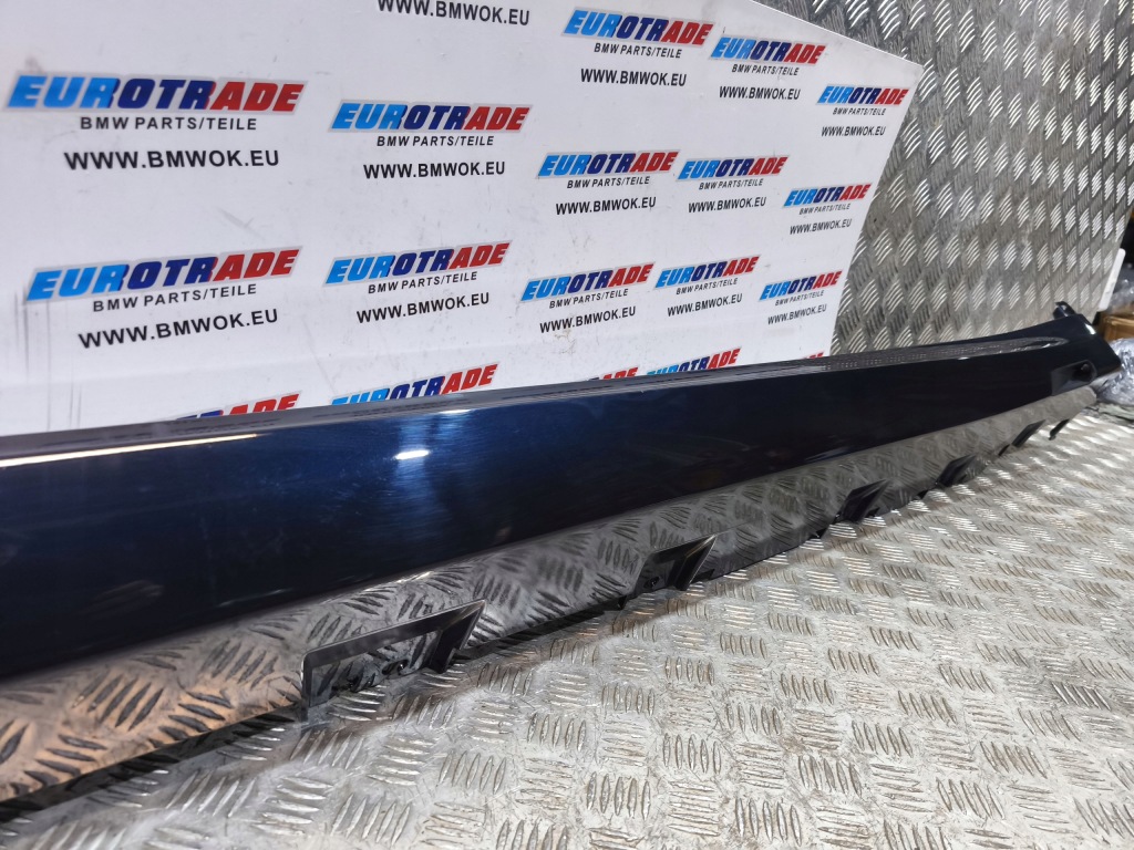 фото №11, Bmw x7 g07 + lift mpakiet молдинг порог правая carbonschwarz 416 8069984