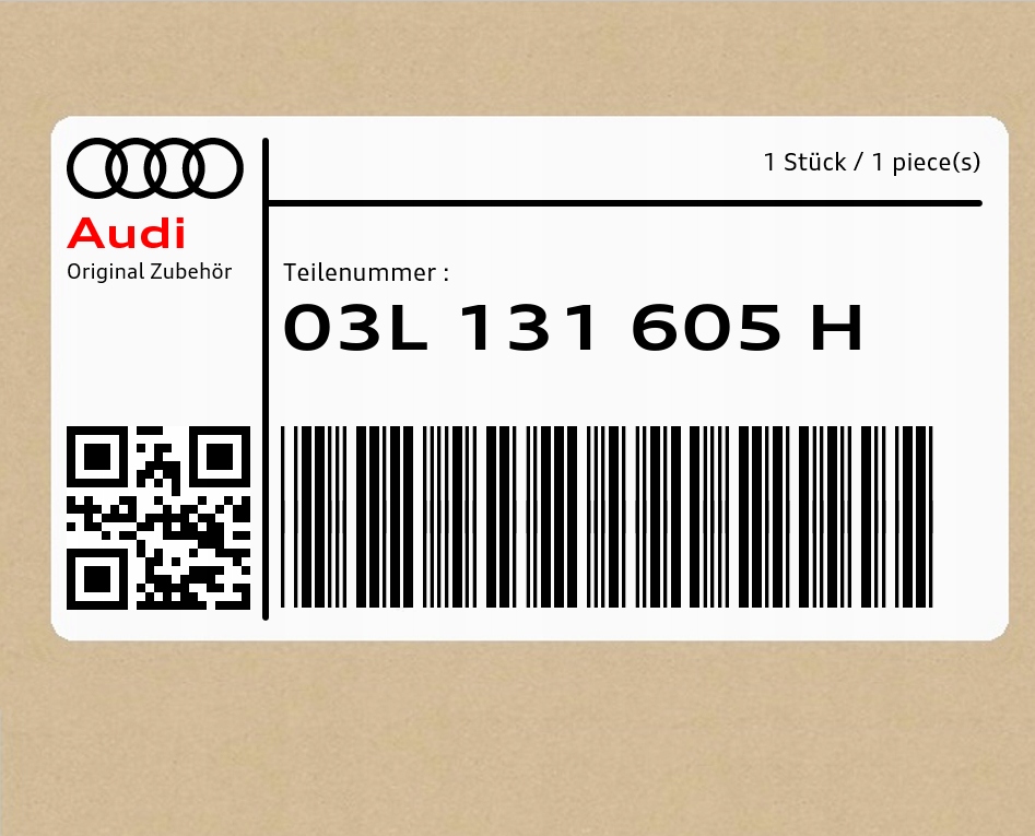 фото №1, Трубка соединительная audi a3 tt