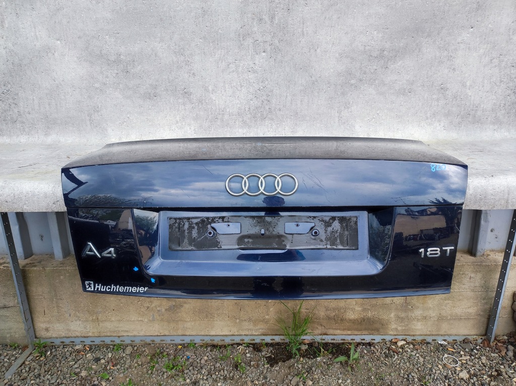 фото №7, Audi a4 b6 sedan крышка багажника багажника bez ржавчина