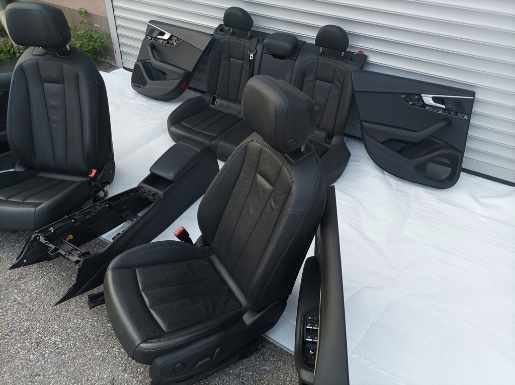 фото №5, Audi a4 b9 sedan сидіння блоки управління подушки безпеки комплект