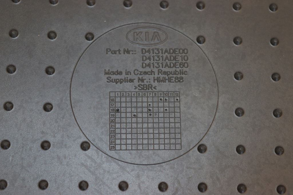 фото №12, Kia optima iii kombi 2015 коврики резиновые оригинал d4131ade50 nowe k-2150