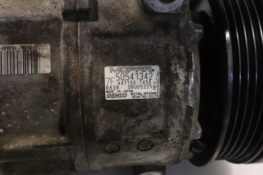 Компресор кондиціонера fiat doblo ii 1.4 t-jet 447150-7450 Зі Шроту