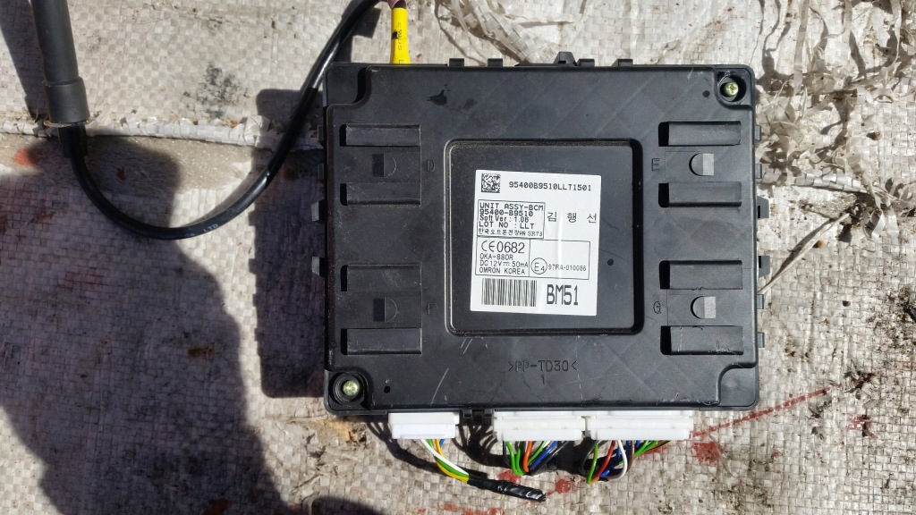 фото №1, Модуль блок управления bcm hyundai i10 ii 1.0 95400b9510