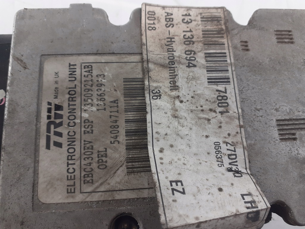 фото №5, Насос abs opel vectra c