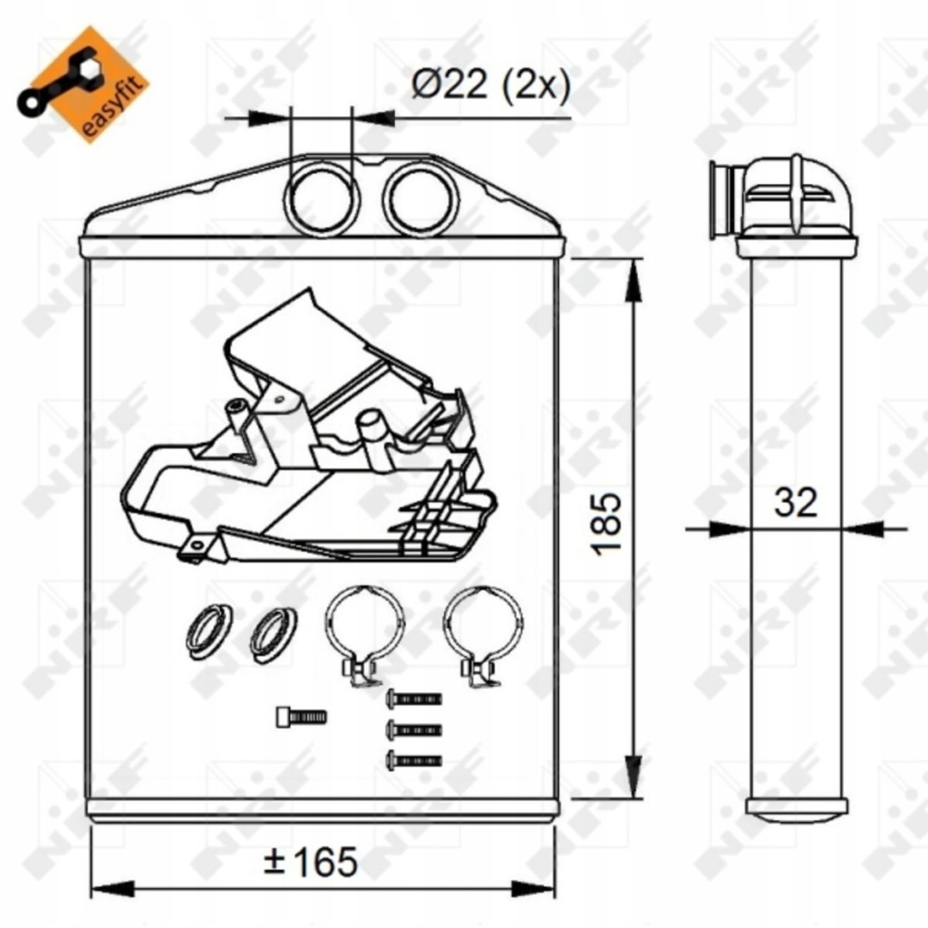 фото №6, Отопитель nrf 54275
