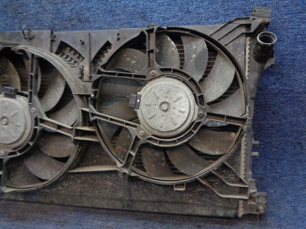 фото №12, Радіатор вентилятор fiat croma 2 ii 2.2 16v бензин 2005-2011r.