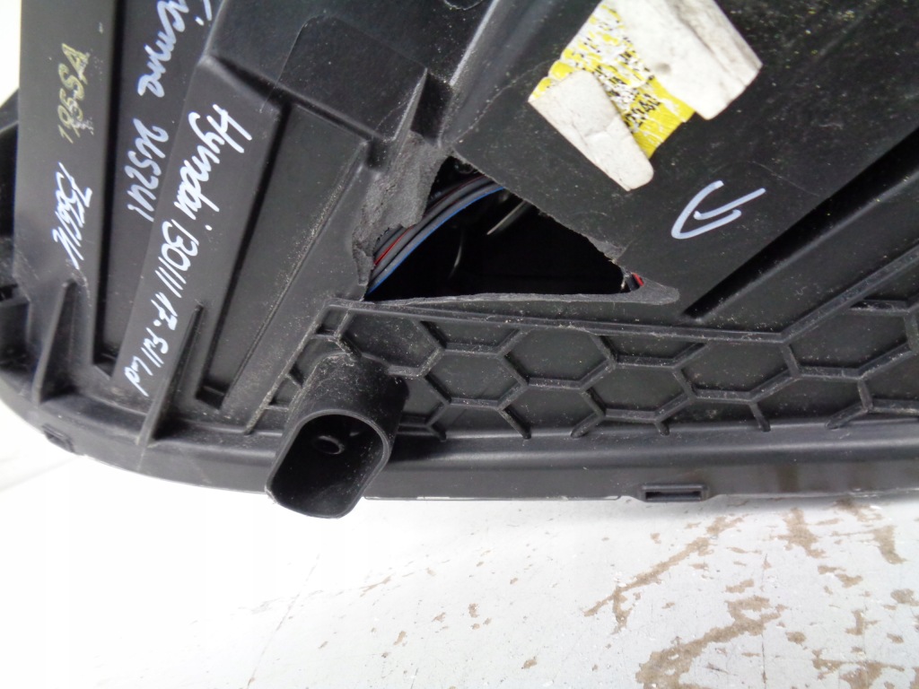 фото №8, Лампа права фара hyundai i30 iii 17- full led czarna