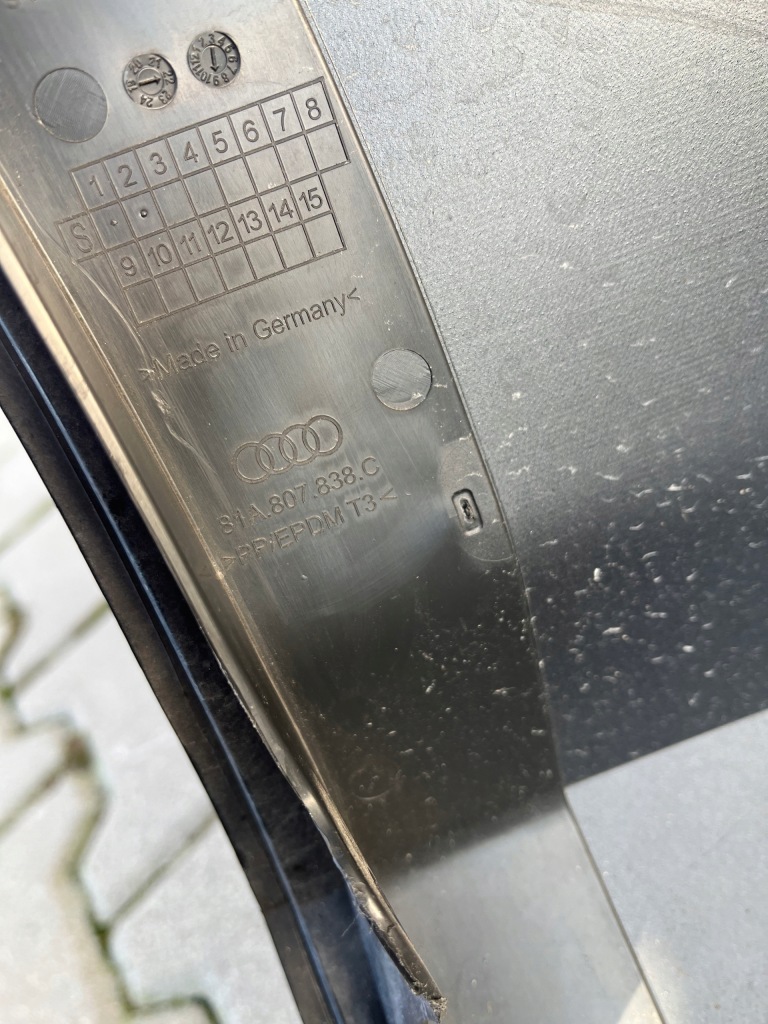 Бампер задняя задний audi q2 81a s-line 81a807838c в Украине