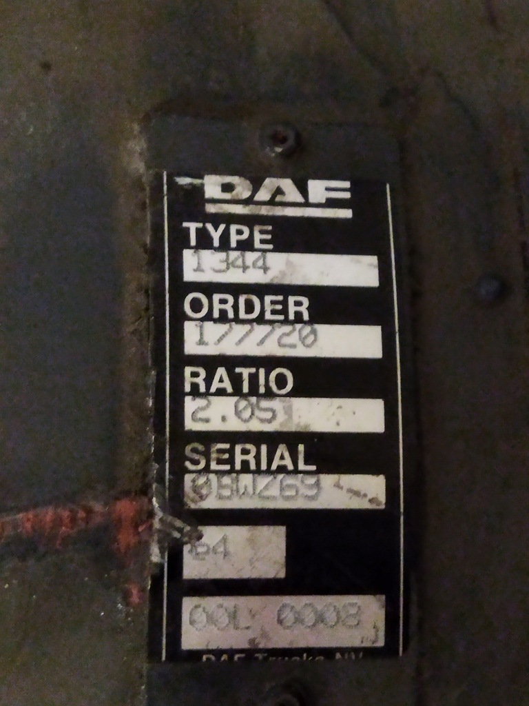 фото №6, Вкладиш міст диференціал головка 1344 2.05 daf xf 106 2020 r