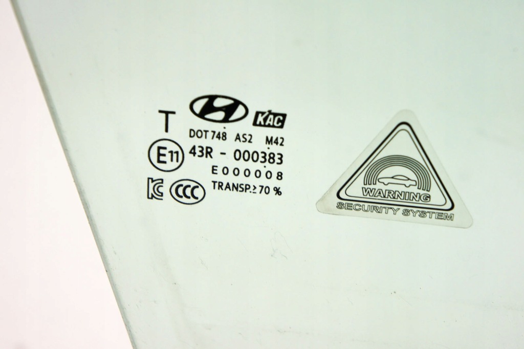 фото №7, Iv341 hyundai ioniq скло двері правий перед