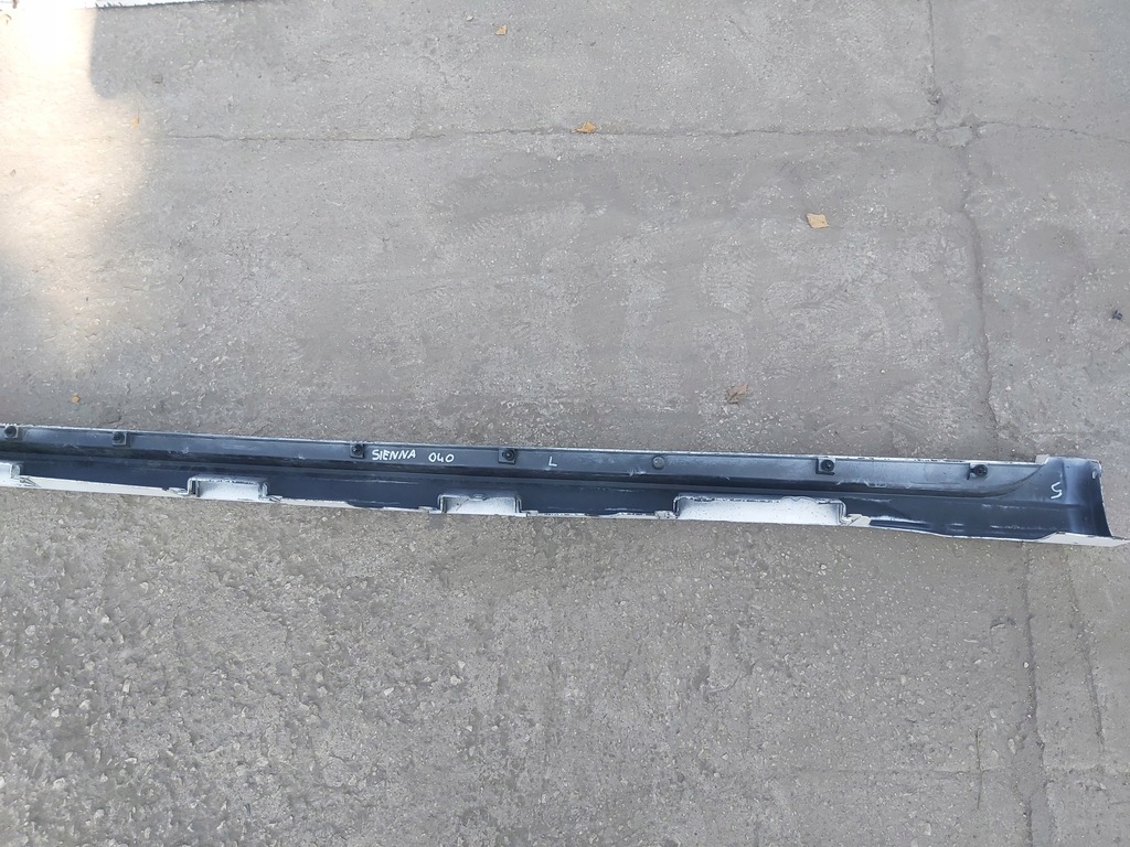 фото №6, Toyota sienna 11-20 молдинг порог накладка левая