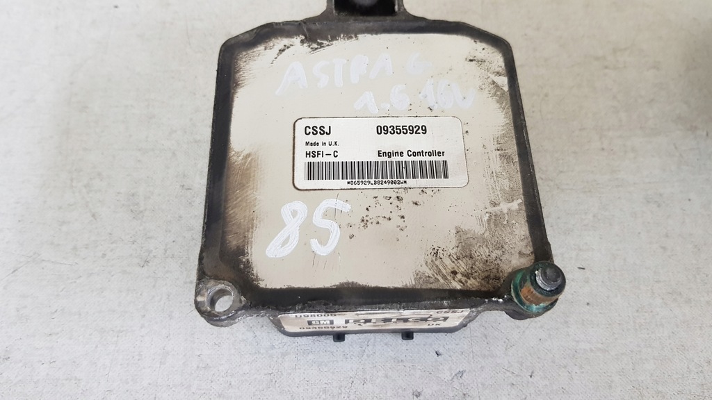 фото №1, Бортовий комп'ютер opel astra g 1.6 16v cssj [85]