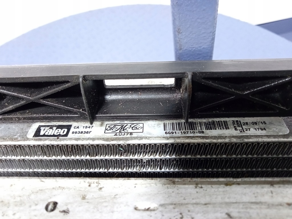 фото №9, Volvo v40 ii 2.0 d2 комплект радіатор інтеркулер вентилятор