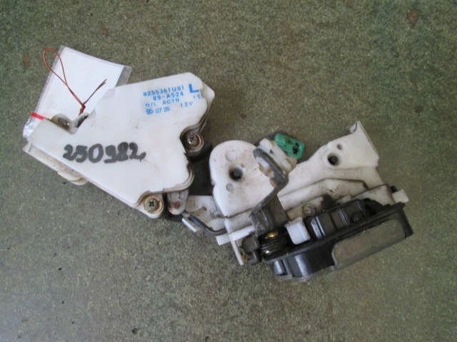 фото №1, Almera n15 sedan замок лівий задня 2 контакти блок управління