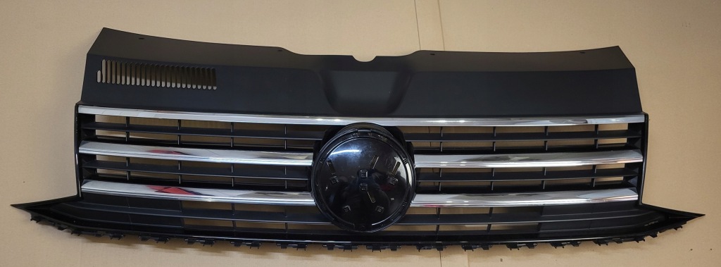 фото №1, Решётка радиатора радиатора решётка радиатора перед накладки хром vw multivan t6 vi оригинальный номер