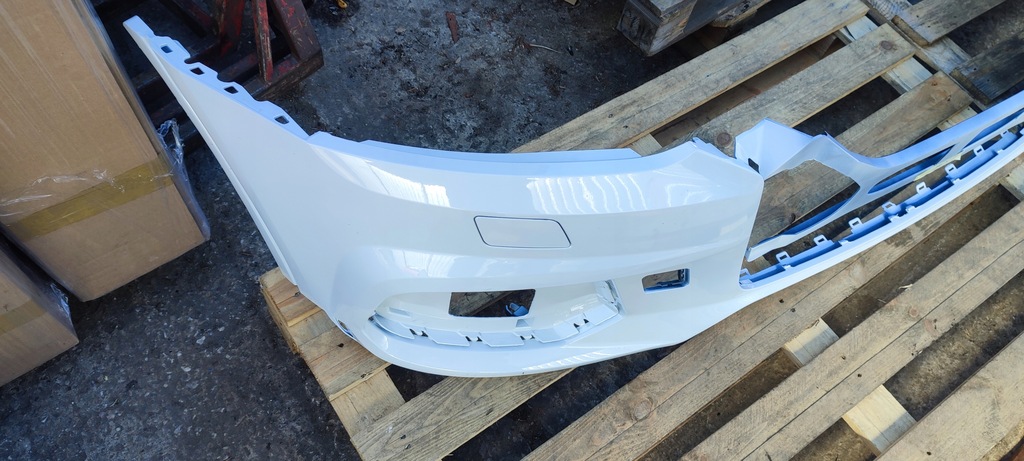 фото №13, Бампер перед передній audi q3 8u lift ксенон 1.15-08.18 13x307-1 лак lb9a